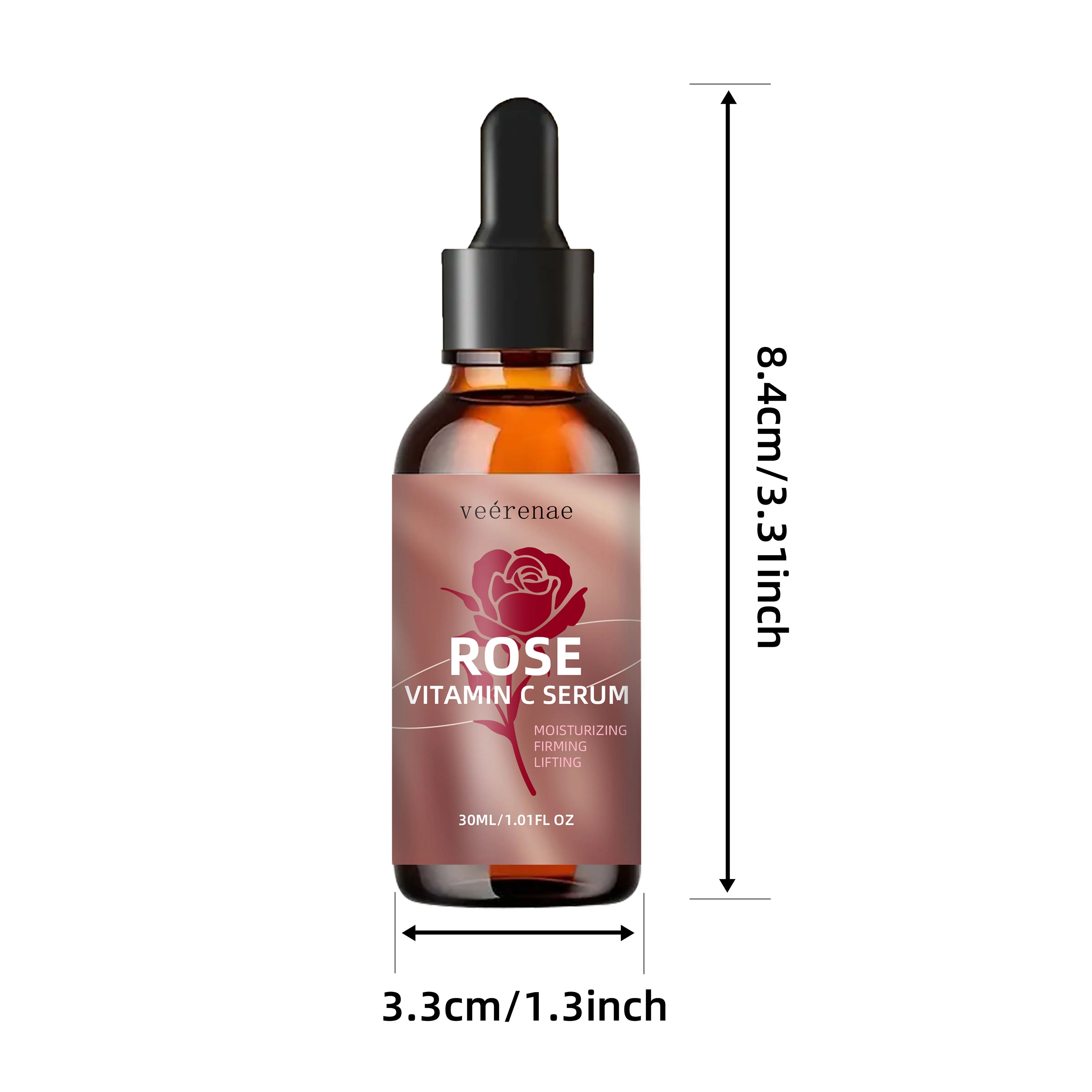 RoseGlow Vitamin C Serum – Deep Hydration & Radiance Boost