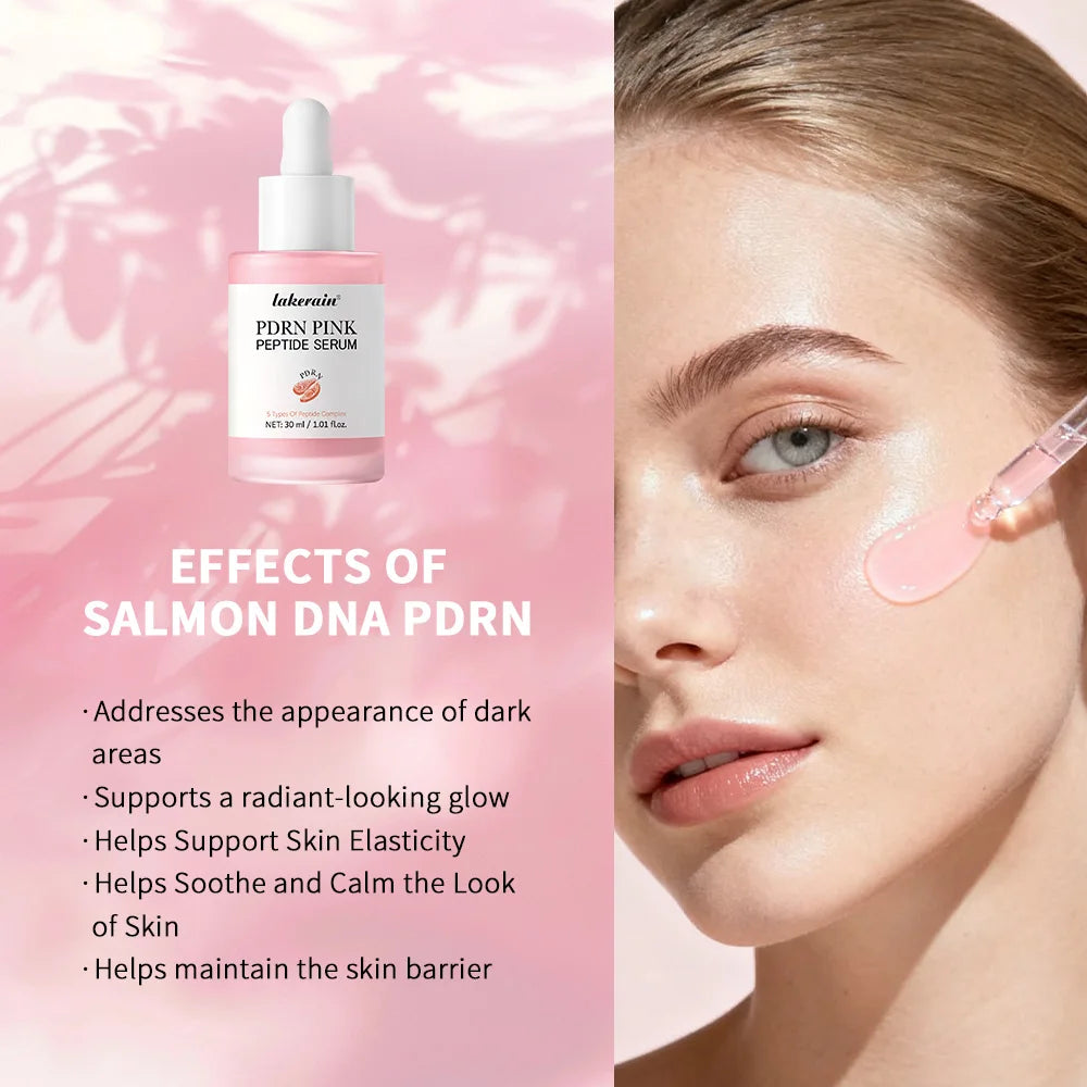 PinkGlow Peptide Serum – Radiance & Firming Korean Formula