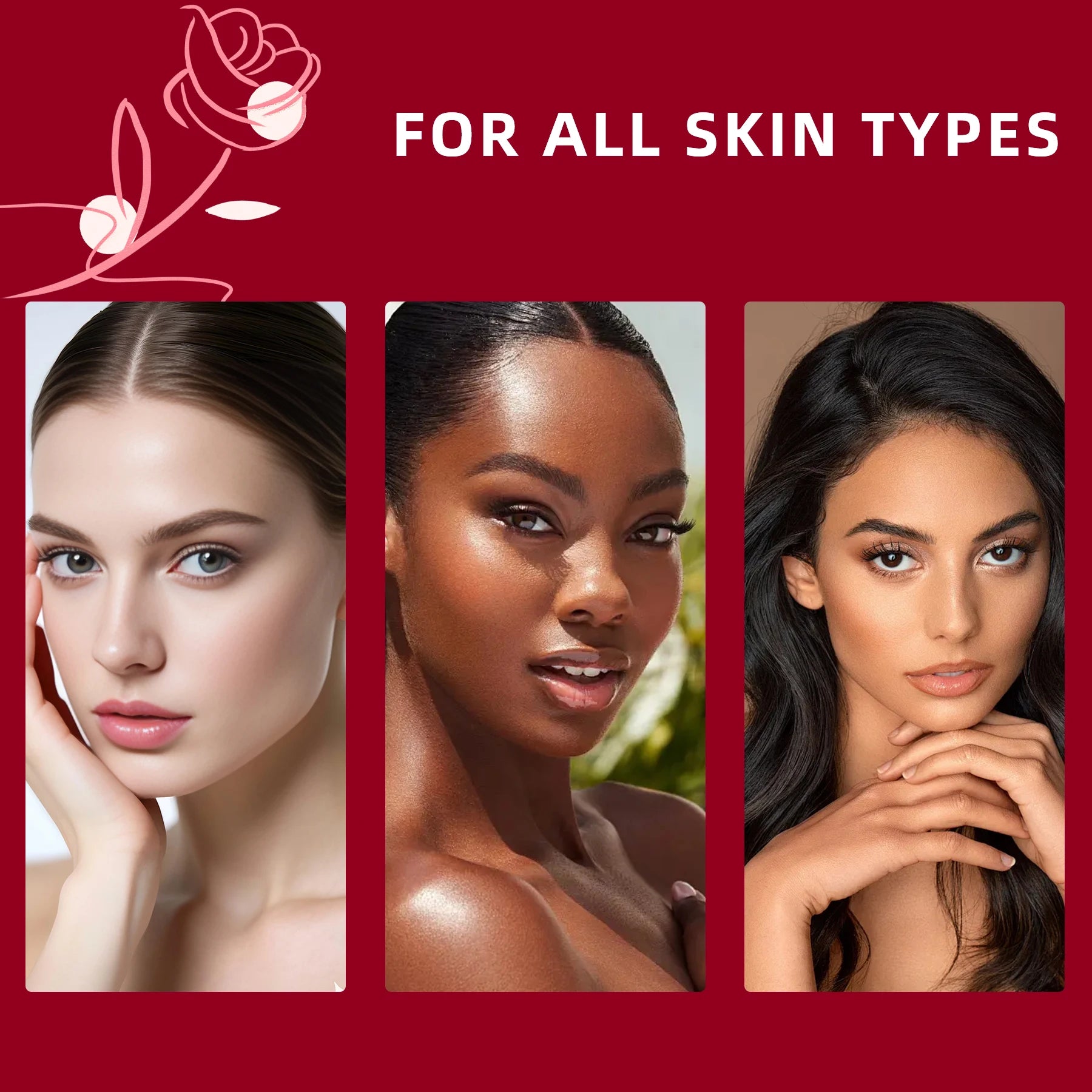 RoseGlow Vitamin C Serum – Deep Hydration & Radiance Boost